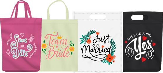 Wedding Favor Tote Bags