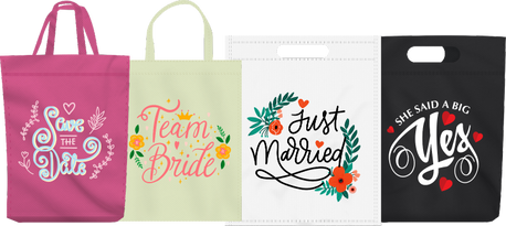 Wedding Favor Tote Bags