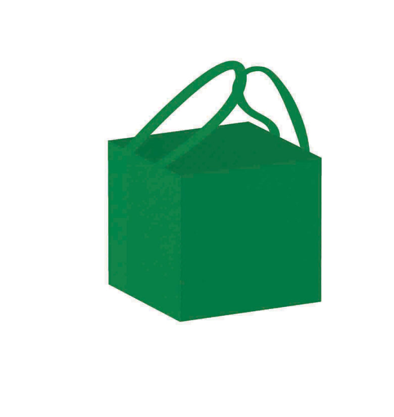 Custom Printed Non-Woven Bakery Tote Bags 8x8x8