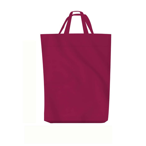 Handle Non-Woven Tote Bag 15x20 with 2 Inch Bottom Gusset