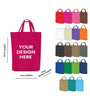 Handle Non-Woven Tote Bag 11 x 14 with 2 Inch Bottom Gusset