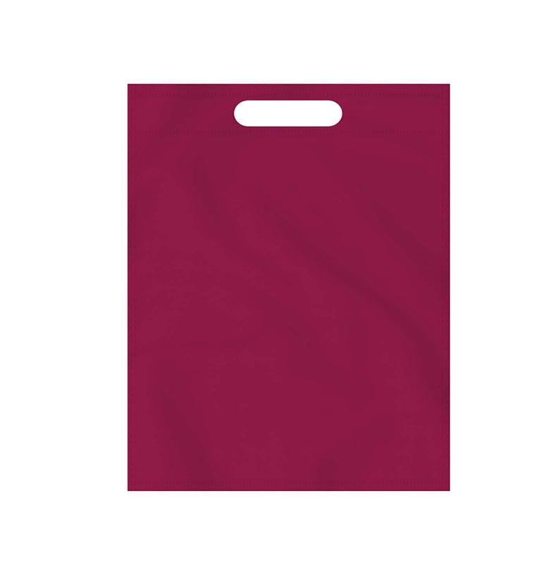 Retail D-Cut Non-Woven Tote Bags 15 x 20