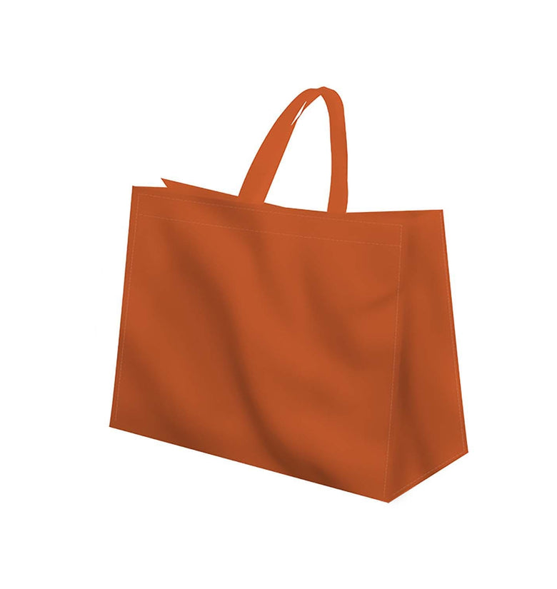 Reusable Heavy-Duty Non-Woven Tote Bag - 11 x 10.5 x 3.5