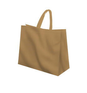 Reusable Heavy-Duty Non-Woven Tote Bag 15 x 16 x 4