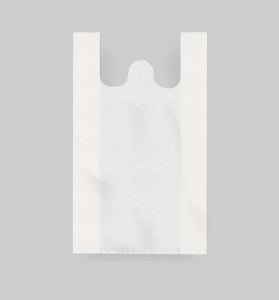 T-Shirt Style Non Woven Tote Bag 12 x 14