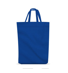Handle Custom Non-Woven Tote Bags with 2 Inch Bottom Gusset